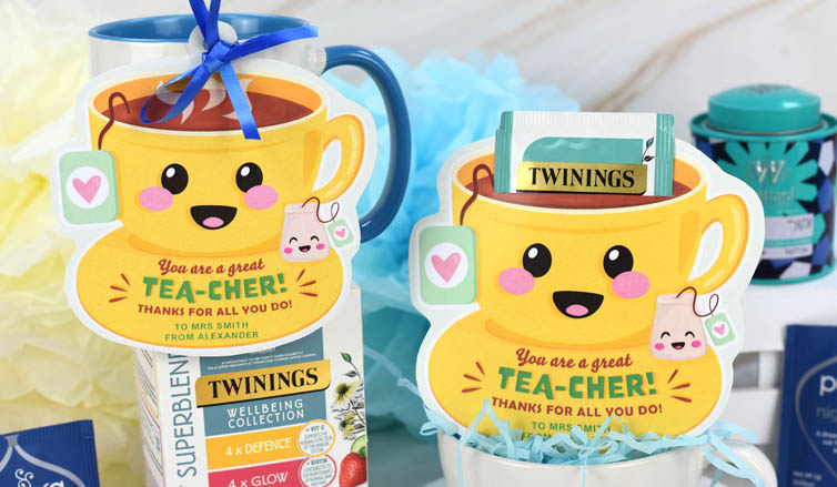 Sip, Smile, and Say Thanks: Uniquely Appreciate Teachers with Our Tea Gift Tags and Sachet Holders!