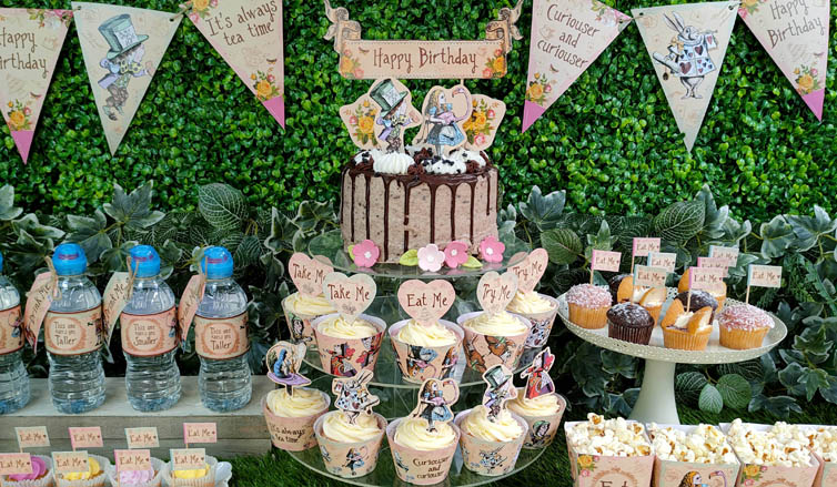 Make Your Event Unforgettable With Our Alice in Wonderland Party Printables
