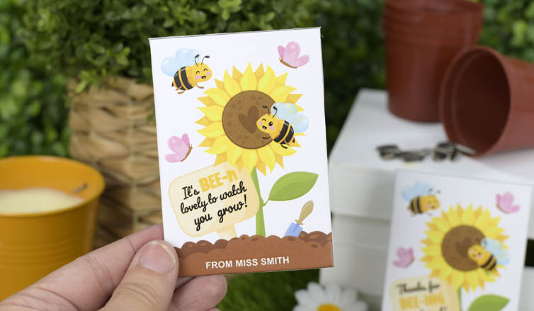 Seed Envelopes: A Blooming Fun and Personalized End-of-Term Gift