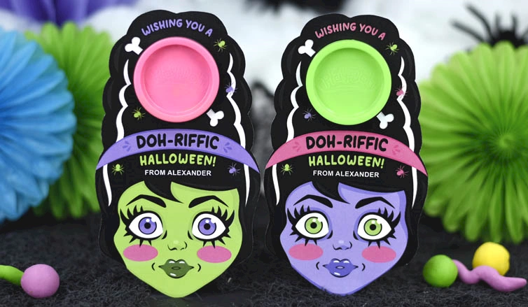 Spellbound by Play: DOH-RIFIC Halloween Witch Holders