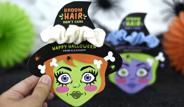 Scary-Cute Alert: The Witchy World of Halloween Scrunchie Holders!