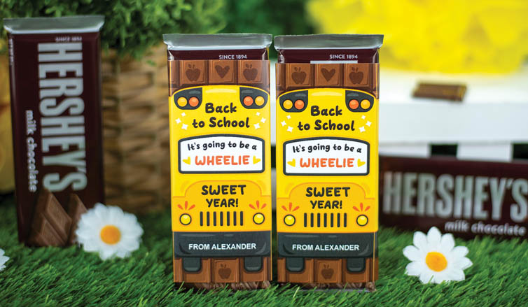 Sweet Ride Back to School: Printable Choco-Bus Wrappers!