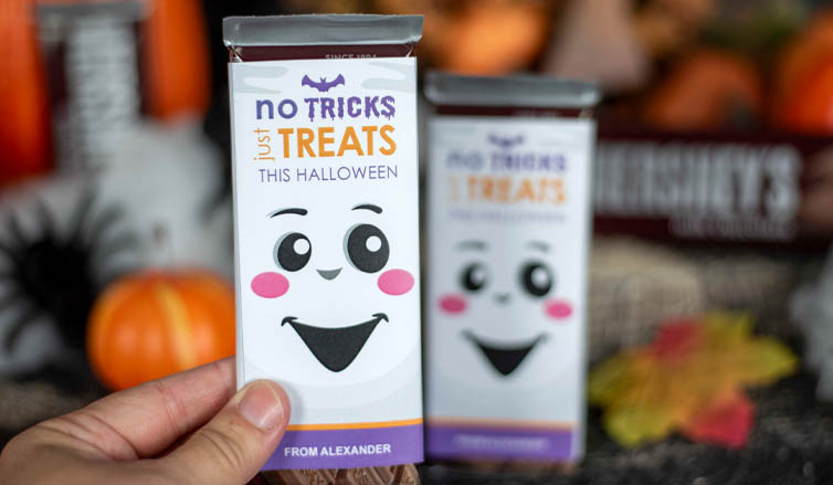 Ghostly Delights: DIY Chocolate Wraps for Halloween Fun!