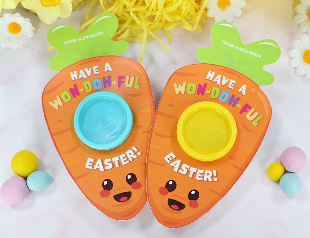 Carrot shaped Play Doh Holder Carrot shaped Play Doh Holder