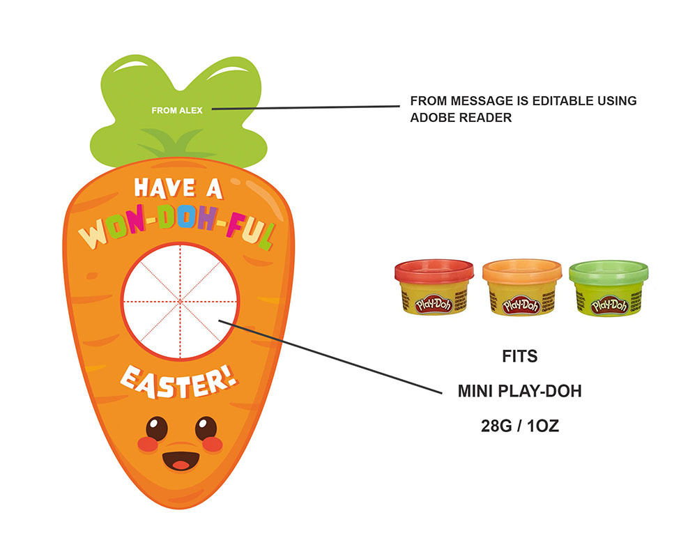 Easter Play Doh Holder Easter Play Doh Holder