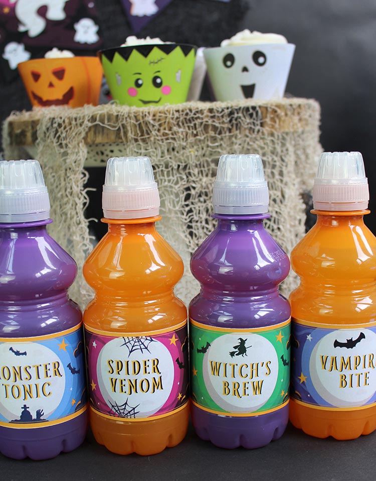 halloween bottle wrappers halloween bottle wrappers