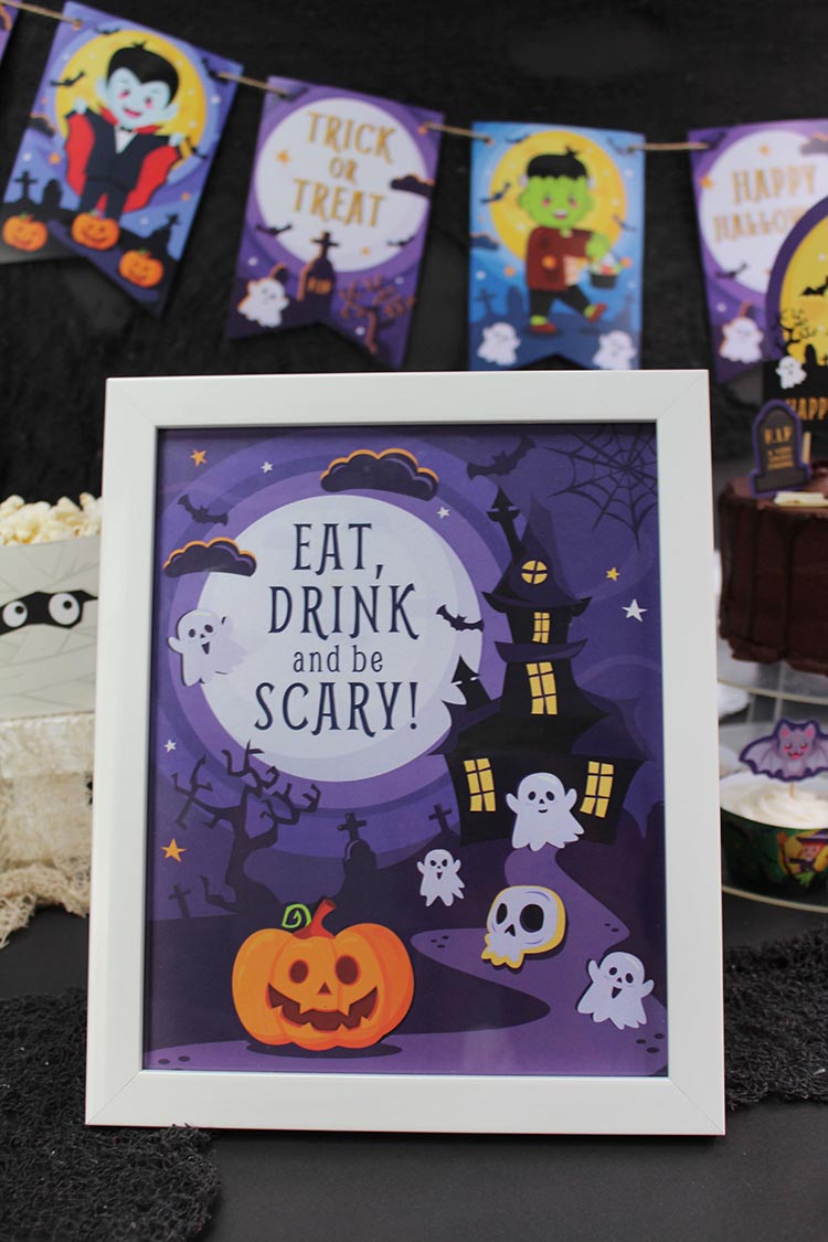 printable halloween poster printable halloween poster
